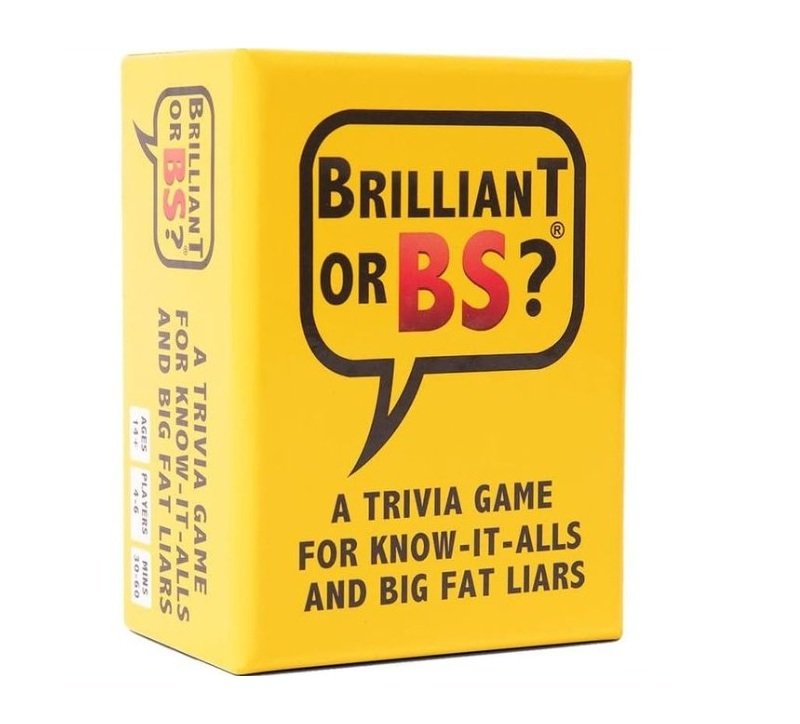 Brilliant or BS Trivia Card Game