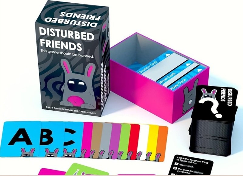 Disturbed Friends Party Game