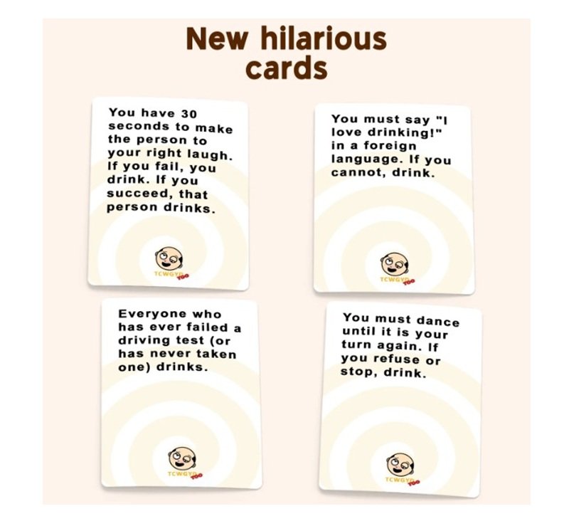 These Cards Will Get You Drunk Too