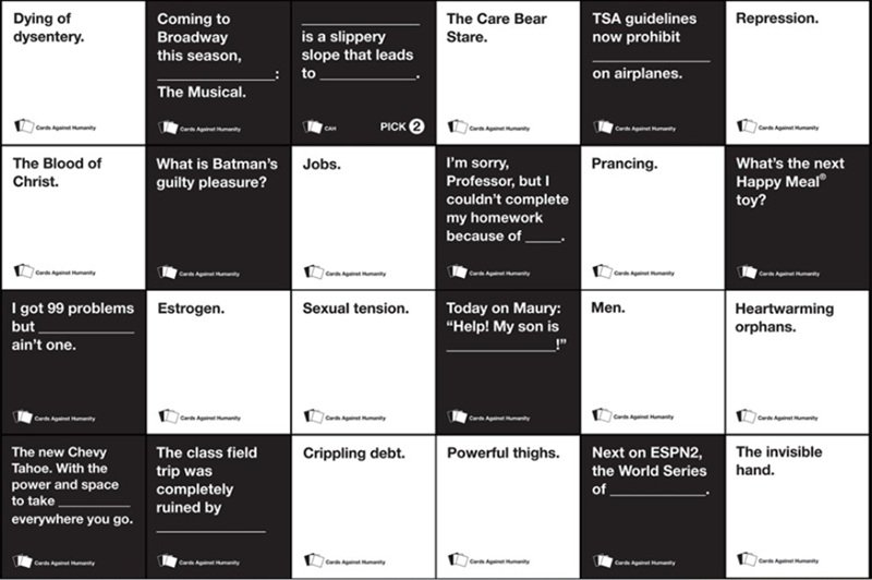 Cards Against Humanity Game