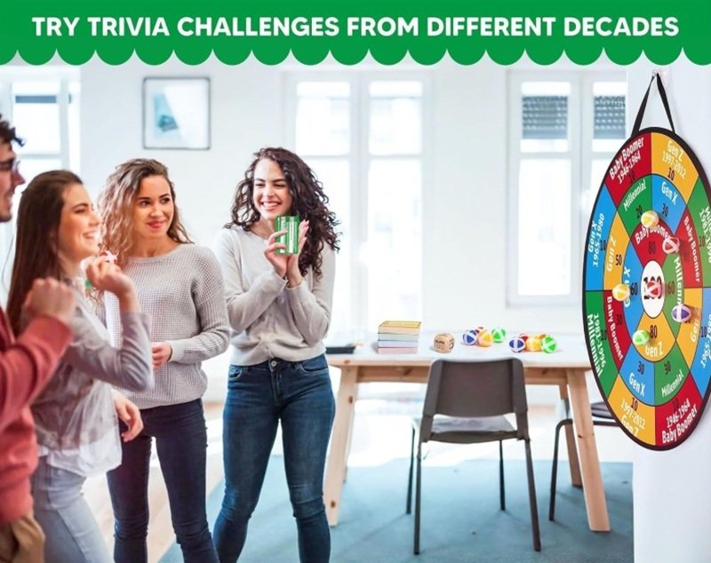 Garybank Quiz Dart Trivia Games