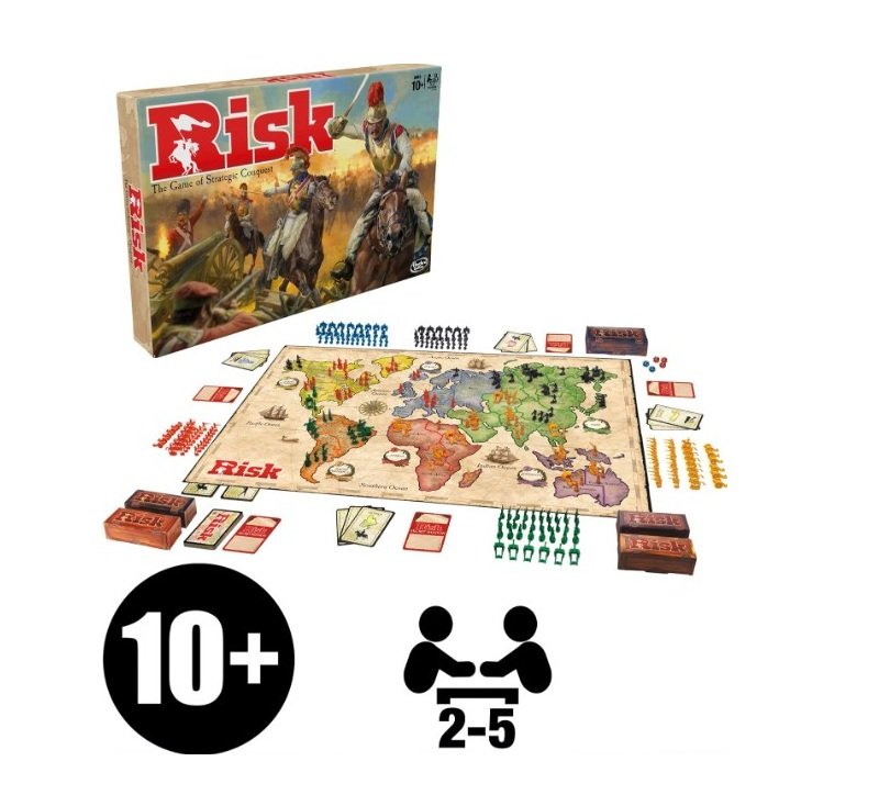 Risk - The Game of Strategic Conquest Board Game