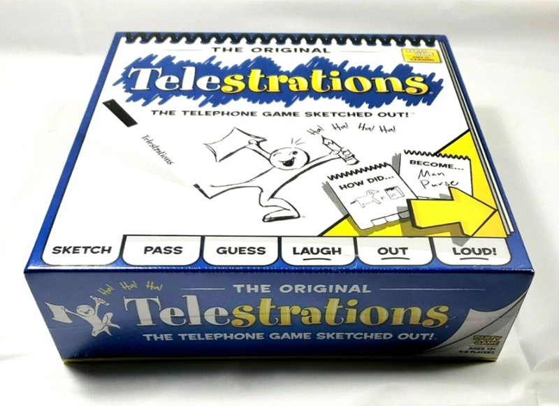 TELESTRATIONS The Telephone Game Sketched Out
