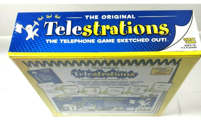 TELESTRATIONS The Telephone Game Sketched Out