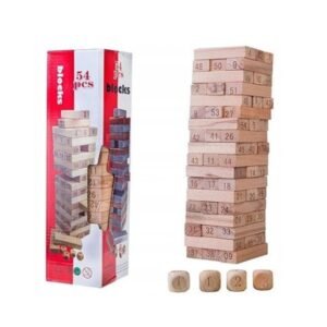 Wooden 54pcs Block Game