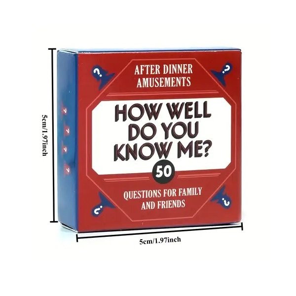 How Well Do You Know Me?: 50 Questions for Family and Friends