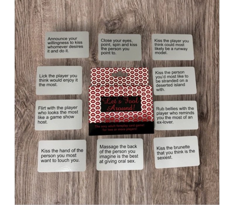 Let's Fool Around Card Game