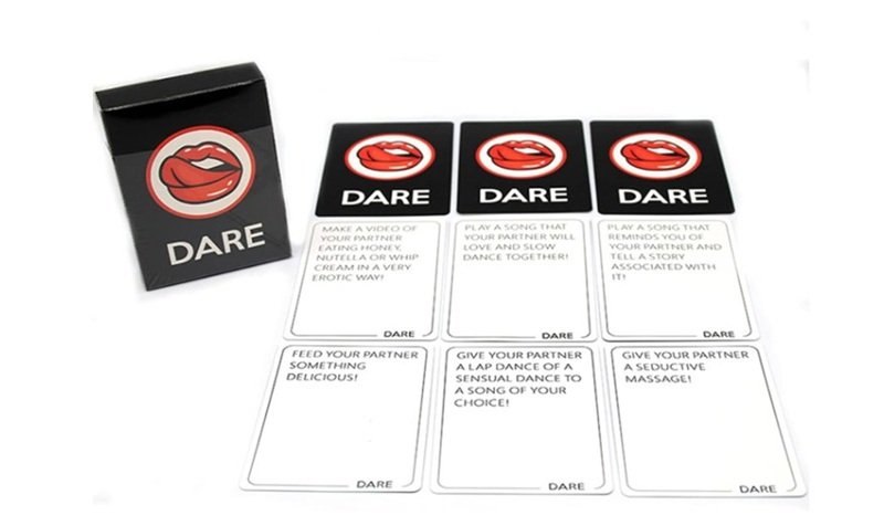 Talk Flirt Dare Card Game