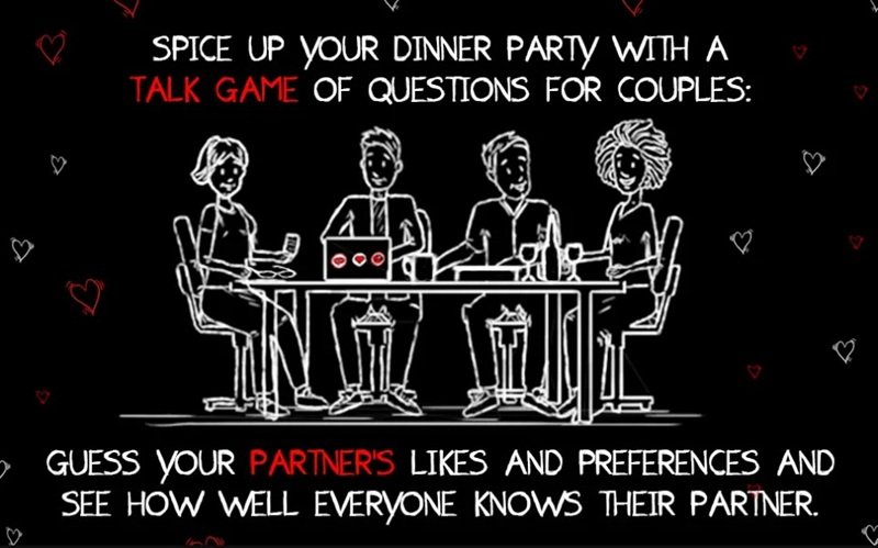 Talk Flirt Dare Card Game