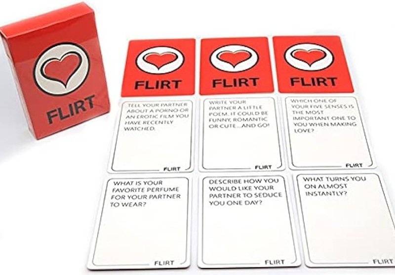 Talk Flirt Dare Card Game