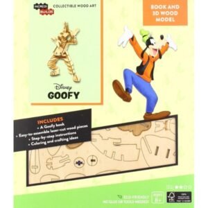 IncrediBuilds Collectible Wood Art- Disney Goofy