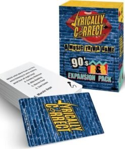 Lyrically correct a music trivia game 90's R&B Expansion pack
