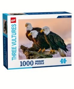 1000 Pieces-Three Vultures Puzzle Game