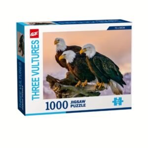 1000 Pieces-Three Vultures Puzzle Game