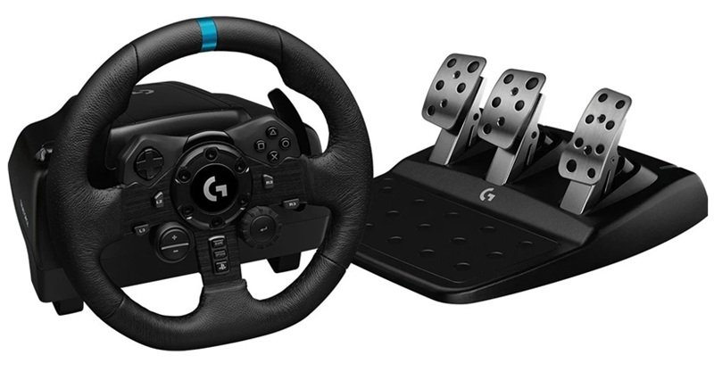 Logitech G923 Racing Wheel and Pedals