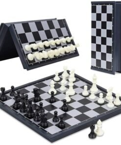 Magnetic Folding International Chess 11"x11" Game