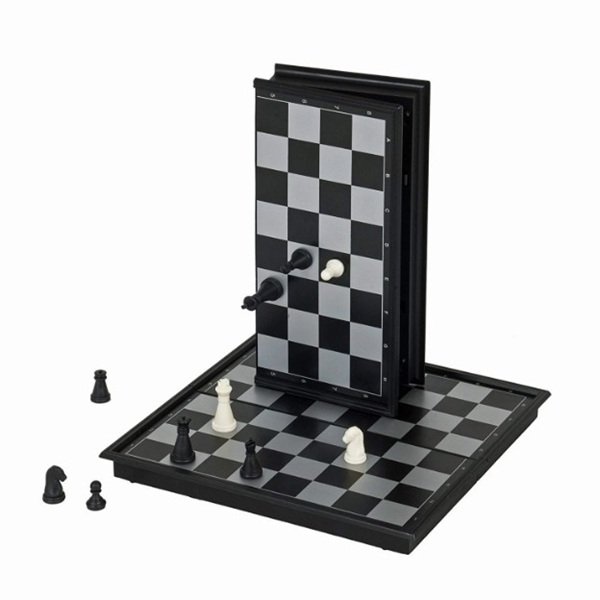 Magnetic Folding International Chess 8"x8" Game - Image 2