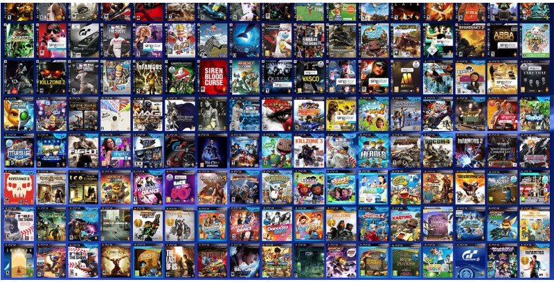 PS5 games collection