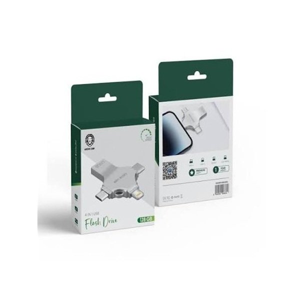 Green Lion 4 in 1 USB-C Flash Drive 128GB