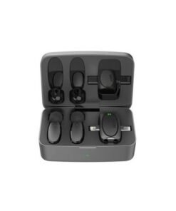 Porodo Professional Wireless Microphone Dual Mic with Charging Case